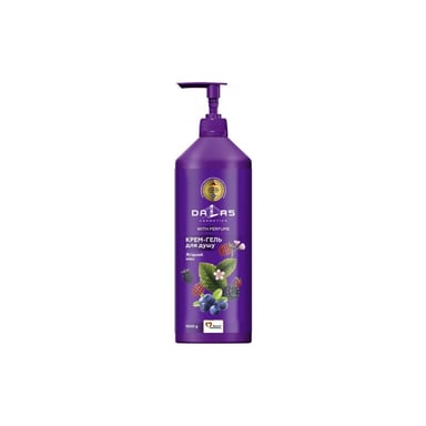 Гель для душу Dalas Cosmetics Ягідний мікс 1000 г (4262396142061)