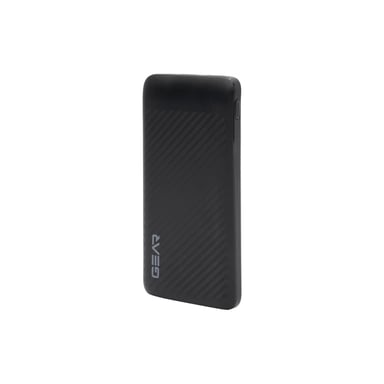 Батарея універсальна GEAR 10000mAh, 10W, USB-TypeC, 2*USB-A, Micro-USB, black (SL10) - фото 1