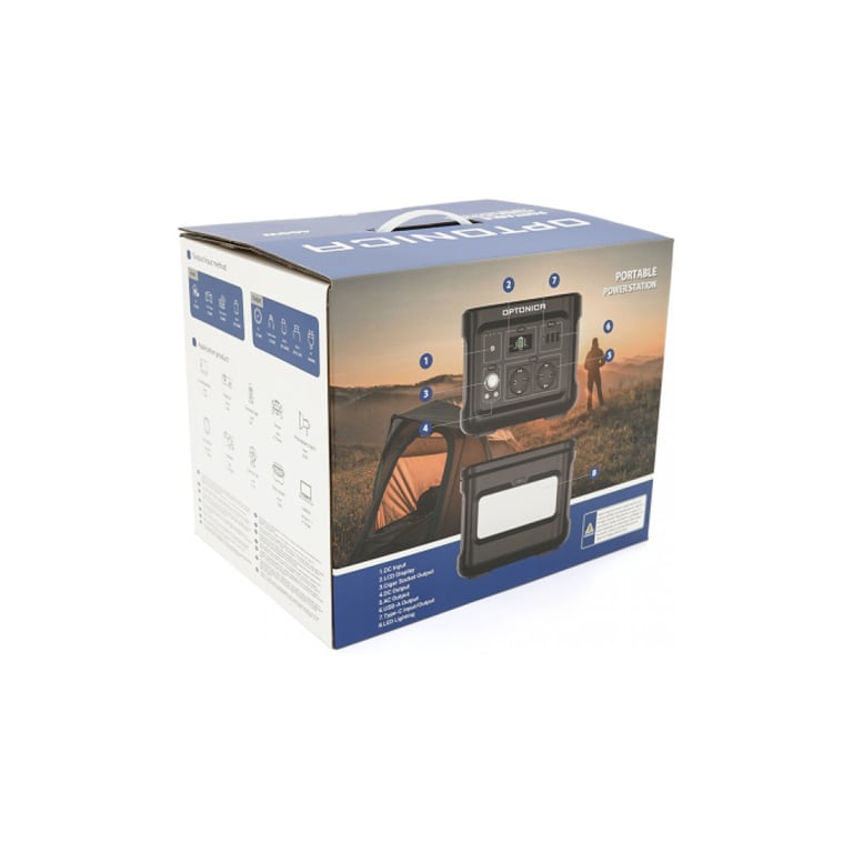 Зарядна станція Optonica 400W, 320Wh (PS-9418) - фото 6
