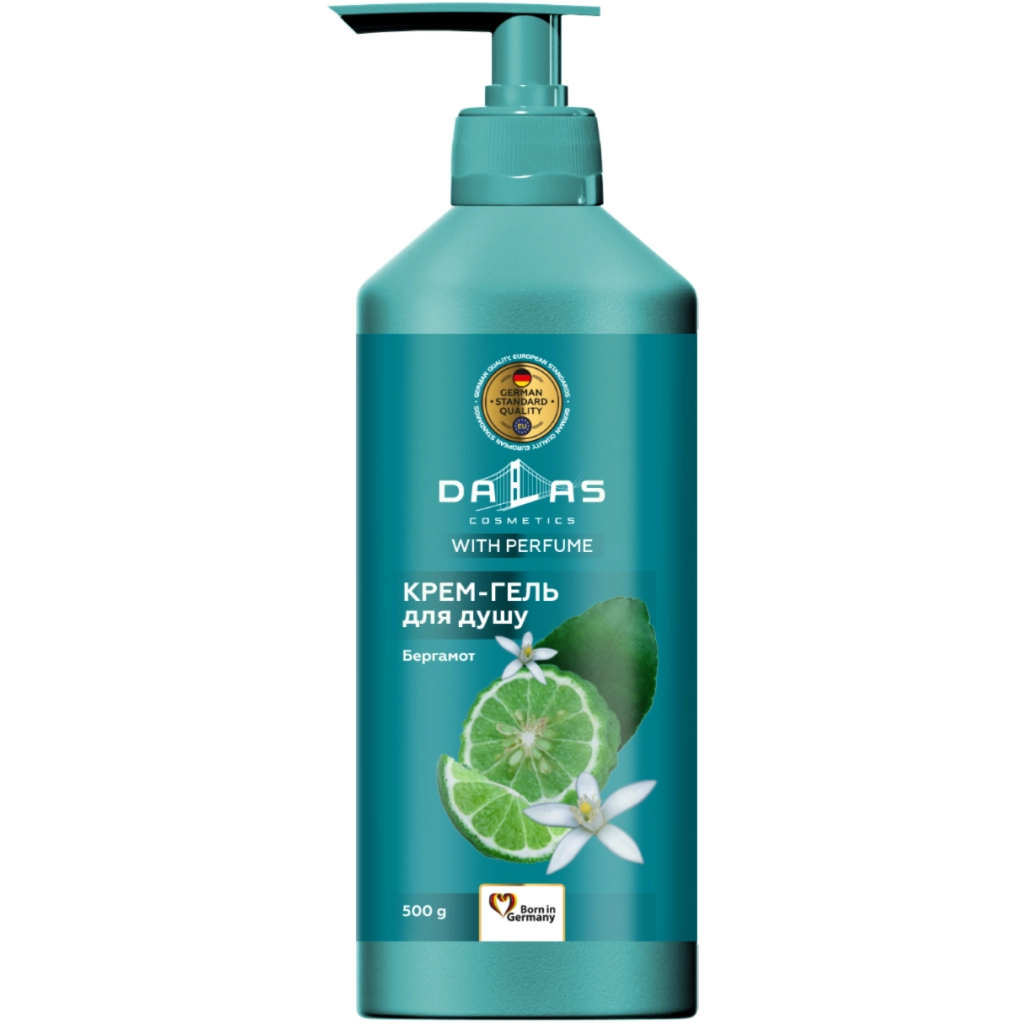 Гель для душу Dalas Cosmetics Бергамот 500 г (4823128004783) - фото 1