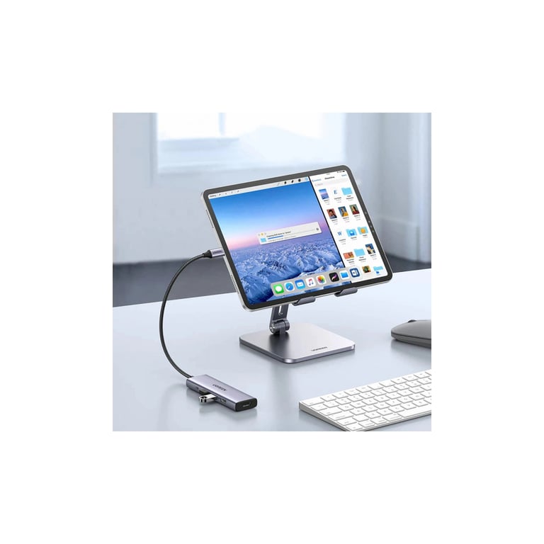 Порт-реплікатор Ugreen Dock CM511 5in1 USB3.1 Type-C --> HDMI 60Hz/3xUSB-А 3.0/Type-C/PD 100W (15597) - фото 4