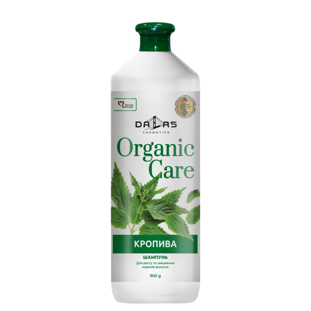 Шампунь Dalas Cosmetics Organic Care Кропива Для росту та зміцнення коренів волосся 900 г (4823128000013) - фото 1