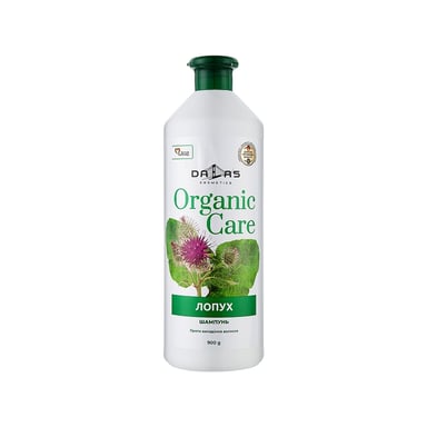 Шампунь Dalas Cosmetics Organic Care Лопух Проти випадіння волосся 900 г (4823128000020) - фото 1