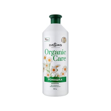 Шампунь Dalas Cosmetics Organic Care Ромашка Для зміцнення і відновлення волосся 900 г (4823128000037) - фото 1