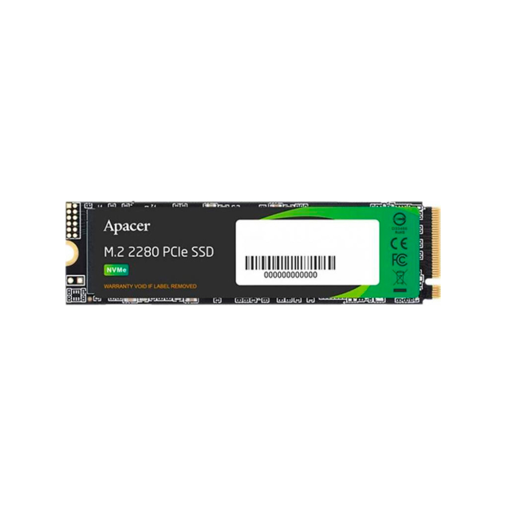 Накопичувач SSD M.2 2280 256GB Apacer (AP256GAS2280P4X) Накопичувач SSD M.2 2280 256GB Apacer (AP256GAS2280P4X)