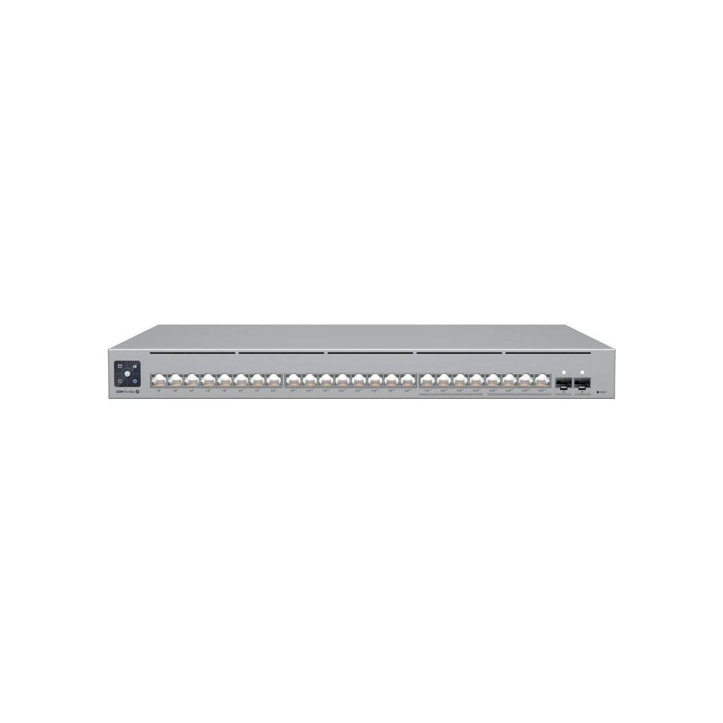 Комутатор мережевий Ubiquiti USW-PRO-MAX-24-POE - фото 1