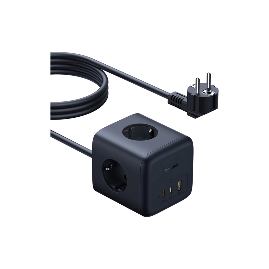 Мережевий фільтр живлення Baseus EnerFill FA11 Cube Power Strip (E00082100123-00) - фото 1