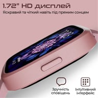 Смарт-годинник HiFuture edge pink (edge.pink) - фото 2