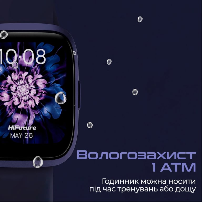 Смарт-годинник HiFuture edge pink (edge.pink) - фото 5