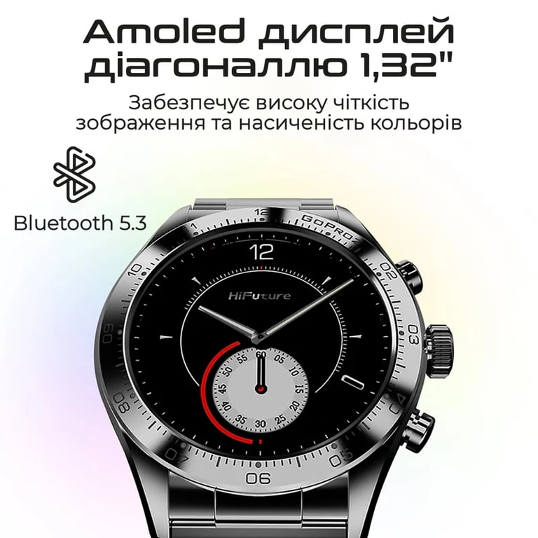 Смарт-годинник HiFuture gopro 2 black (gopro2.black) - фото 2