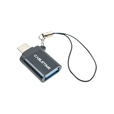 Перехідник OTG USB 3.0 AF to USB-C Cabletime (CA913688) - фото 1