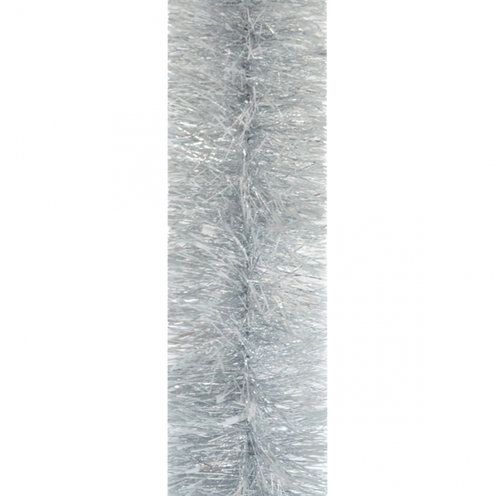 Мішура YES! Fun (срібло з біл. кінчиками) діаметр 5 см, 2 м (902129) Мішура YES! Fun (срібло з біл. кінчиками) діаметр 5 см, 2 м (902129)