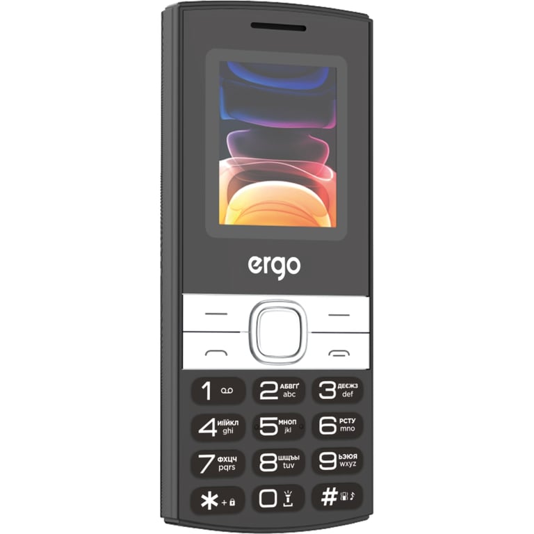 Мобільний телефон Ergo B185 Black - фото 8
