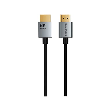 Кабель мультимедійний HDMI M to HDMI M 2.0m V2.1 8K60Hz Cabletime (CA915910) - фото 1