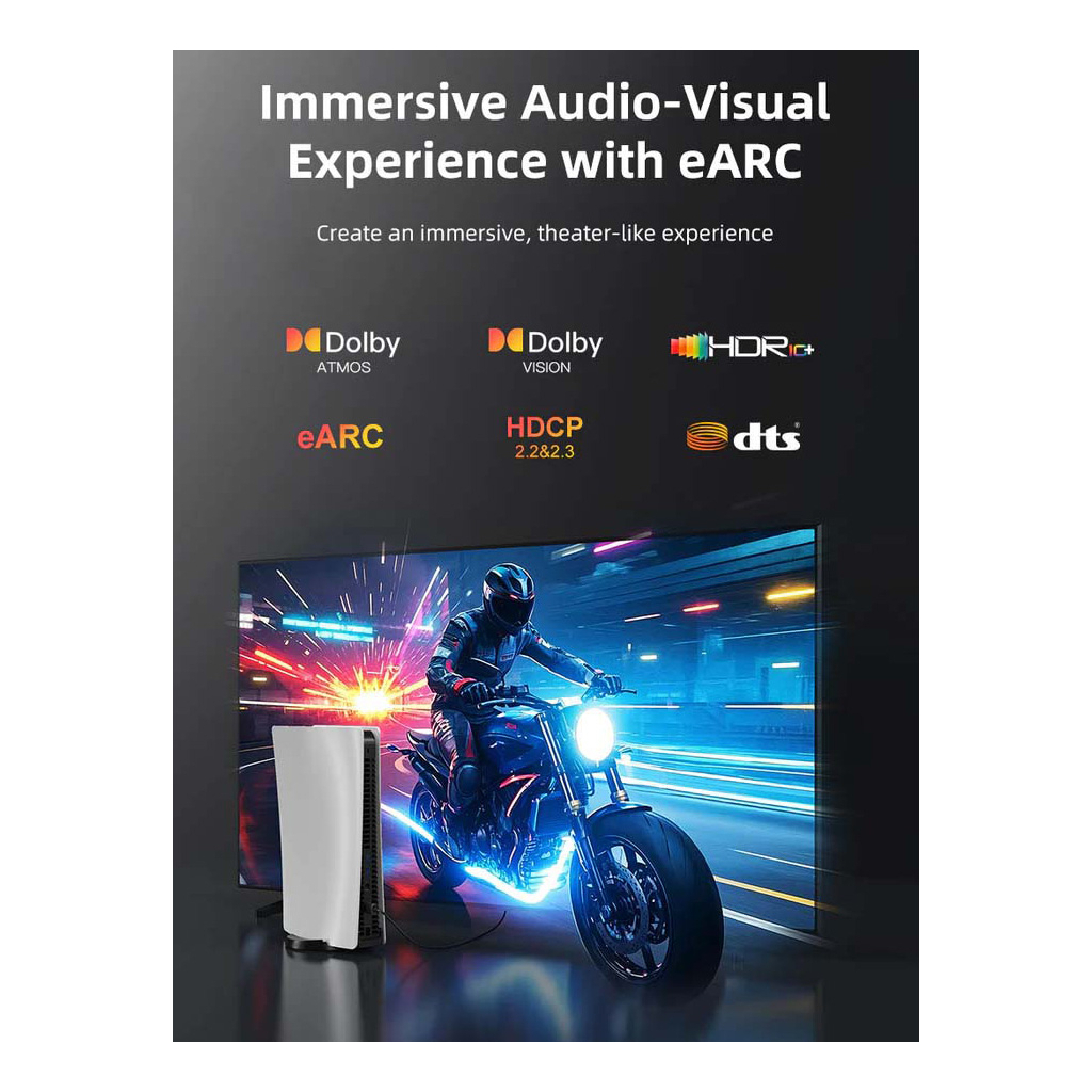 Кабель мультимедійний HDMI M to HDMI M 2.0m V2.1 8K60Hz Cabletime (CA915910) - фото 6 Кабель мультимедійний HDMI M to HDMI M 2.0m V2.1 8K60Hz Cabletime (CA915910) - фото 6