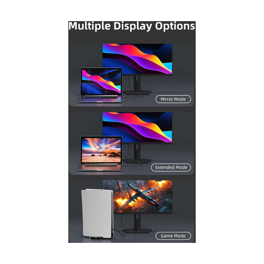 Кабель мультимедійний HDMI M to HDMI M 2.0m V2.1 8K60Hz Cabletime (CA915910) - фото 8 Кабель мультимедійний HDMI M to HDMI M 2.0m V2.1 8K60Hz Cabletime (CA915910) - фото 8