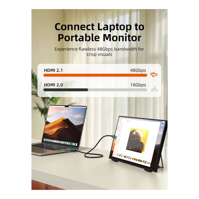 Кабель мультимедійний HDMI micro M to HDMI M 0.5m 8K60Hz Cabletime (CA915873) - фото 4