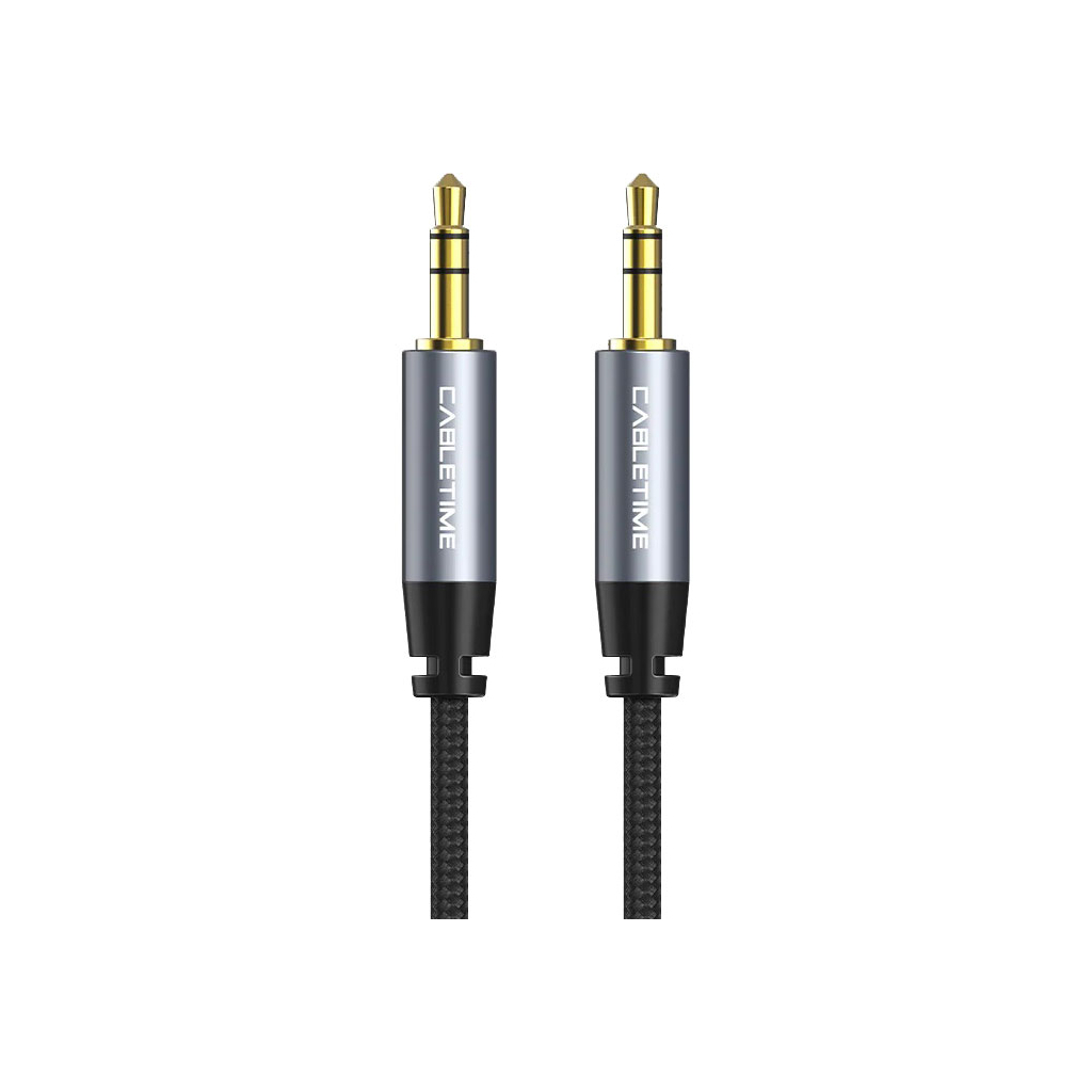Кабель мультимедійний 3.5mm M to 3.5mm M 1.8m Cabletime (CA915262) - фото 1