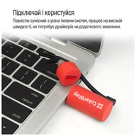 USB флеш накопичувач ColorWay Fire 32 GB USB 3.0 Red (CW-USBFE32) - фото 9