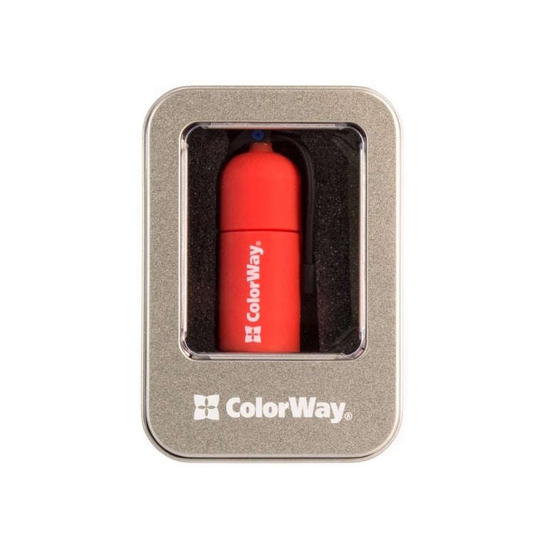 USB флеш накопичувач ColorWay Fire 64 GB USB 3.0 Red (CW-USBFE64) - фото 7