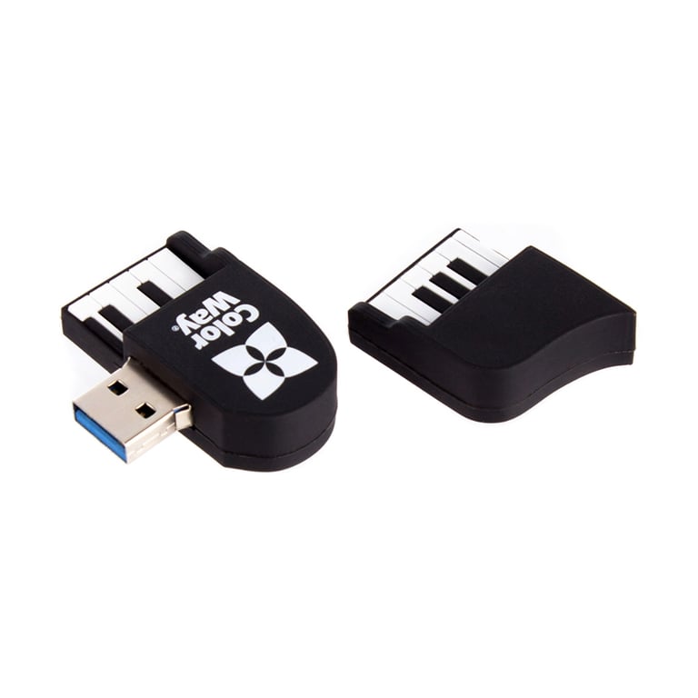 USB флеш накопичувач ColorWay Piano 32 GB 3.0 Black (CW-USBPO32) - фото 5