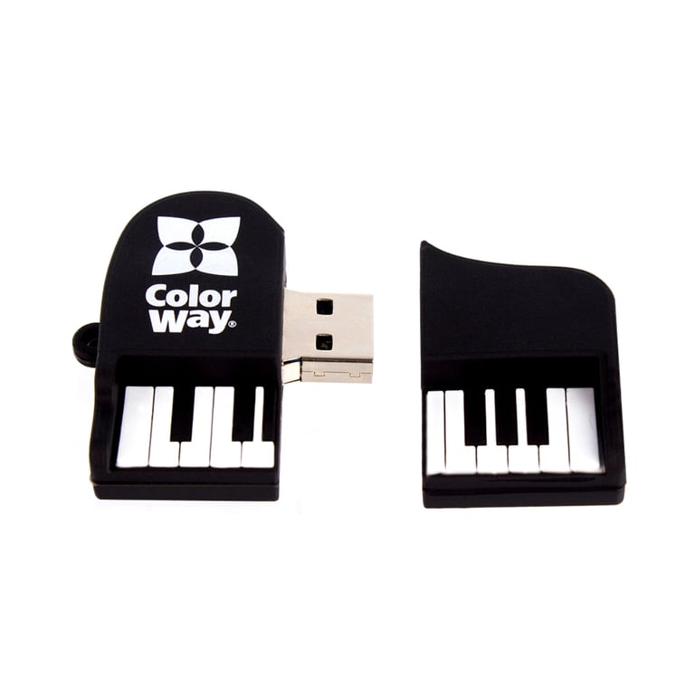 USB флеш накопичувач ColorWay Piano 32 GB 3.0 Black (CW-USBPO32) - фото 6