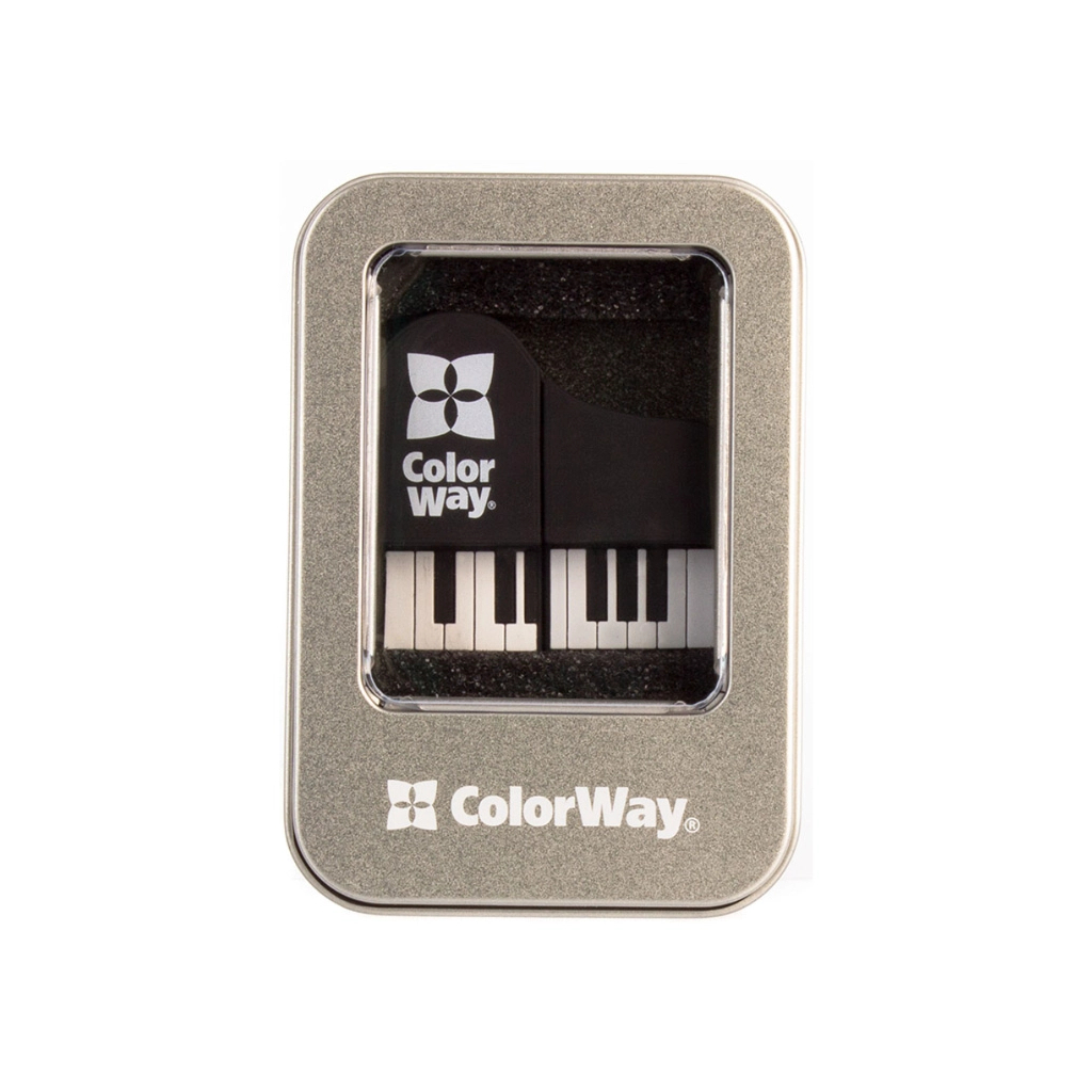 USB флеш накопичувач ColorWay Piano 32 GB 3.0 Black (CW-USBPO32) - фото 9 USB флеш накопичувач ColorWay Piano 32 GB 3.0 Black (CW-USBPO32) - фото 9
