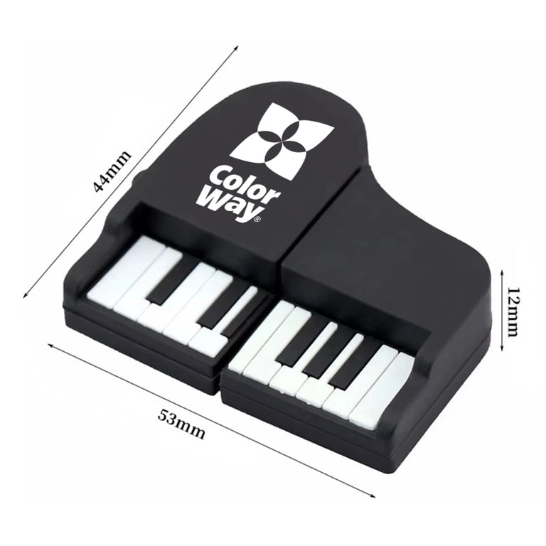 USB флеш накопичувач ColorWay Piano 64 GB 3.0 Black (CW-USBPO64) - фото 8