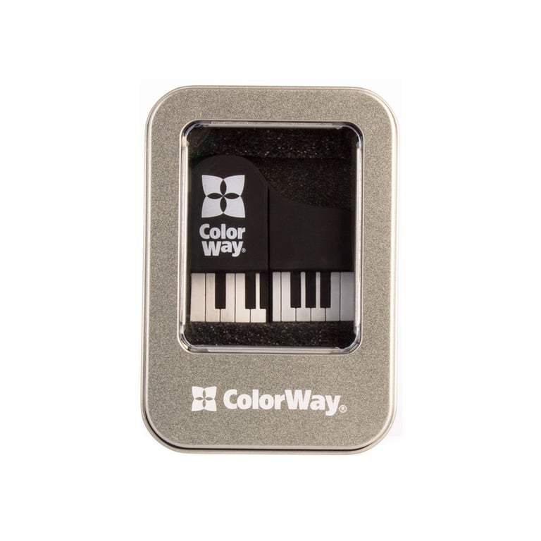 USB флеш накопичувач ColorWay Piano 64 GB 3.0 Black (CW-USBPO64) - фото 9