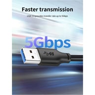 Дата кабель USB 3.0 AM to USB-C 1.5m Cabletime (CA915439) - фото 7