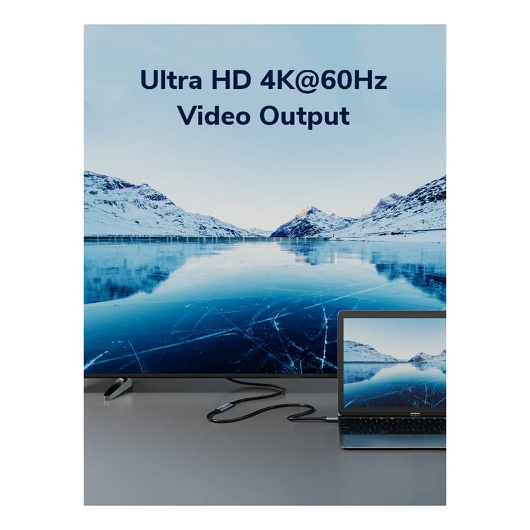 Дата кабель USB-C M/F 0.5m 5Gbps 60W 4K60Hz Cabletime (CA913664) - фото 5