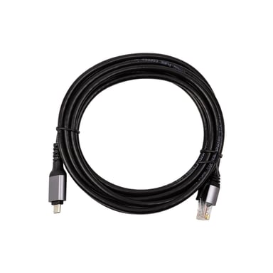 Дата кабель USB-C to RJ45 Ethernet 3.0m PowerPlant (CA914937) - фото 1