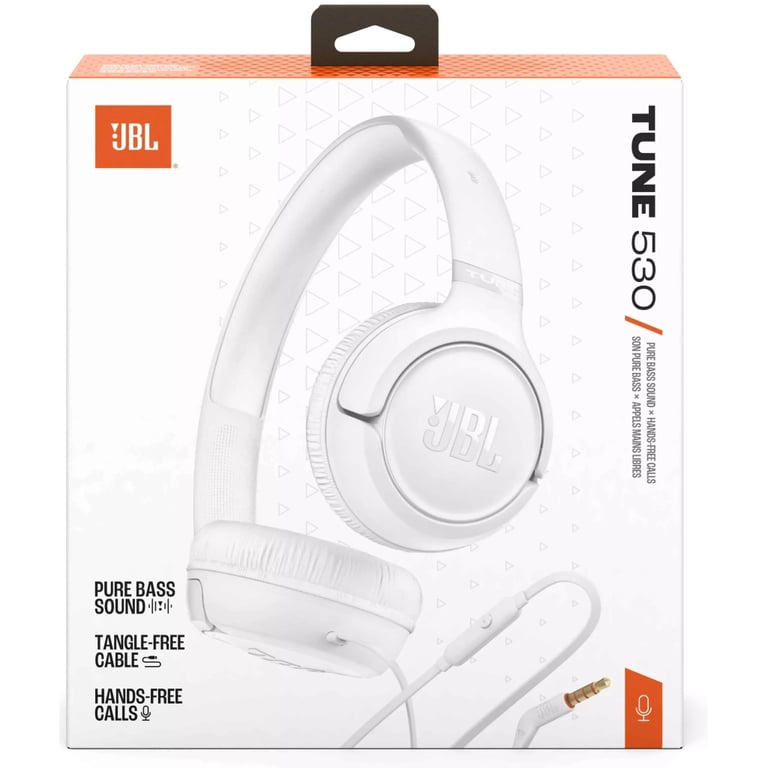 Навушники JBL Tune 530 White (JBLT530WHT) - фото 9