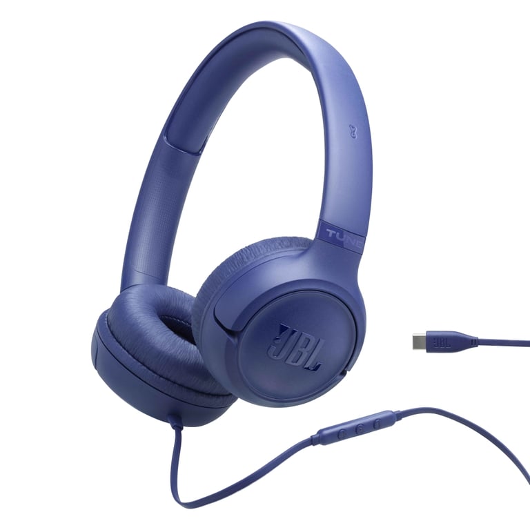 Навушники JBL Tune 530C USB-C Blue (JBLT530CBLU) - фото 1