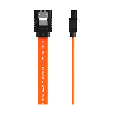Кабель для передачі даних SATA III 0.5m Cabletime (CA915897) - фото 1