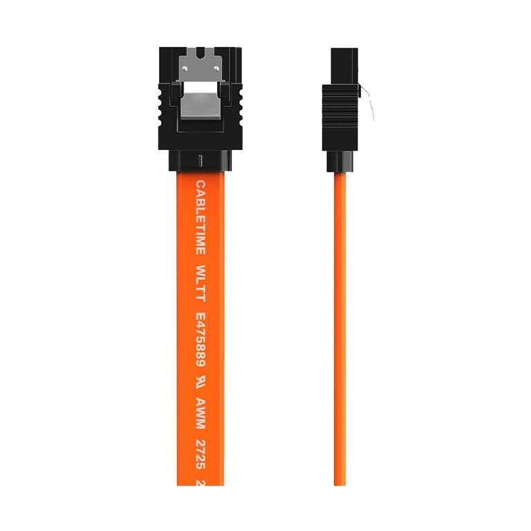 Кабель для передачі даних SATA III 0.5m Cabletime (CA915897) - фото 1