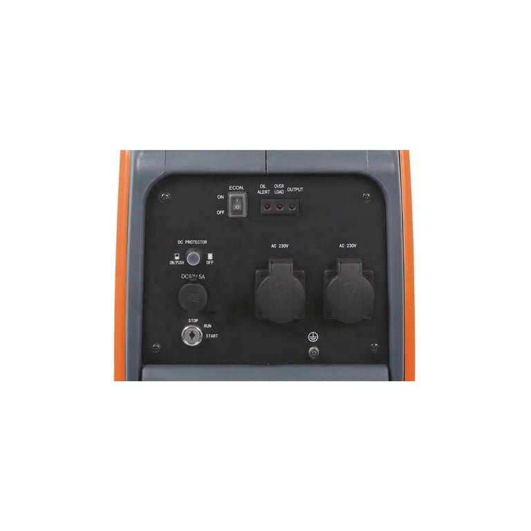Генератор UNICRAFT інверторний PG-I 35 SE, 2.8kW (3.1kW), 220V, 50Hz, 7.5л (UNICRAFT PG-I 35 SE) - фото 3