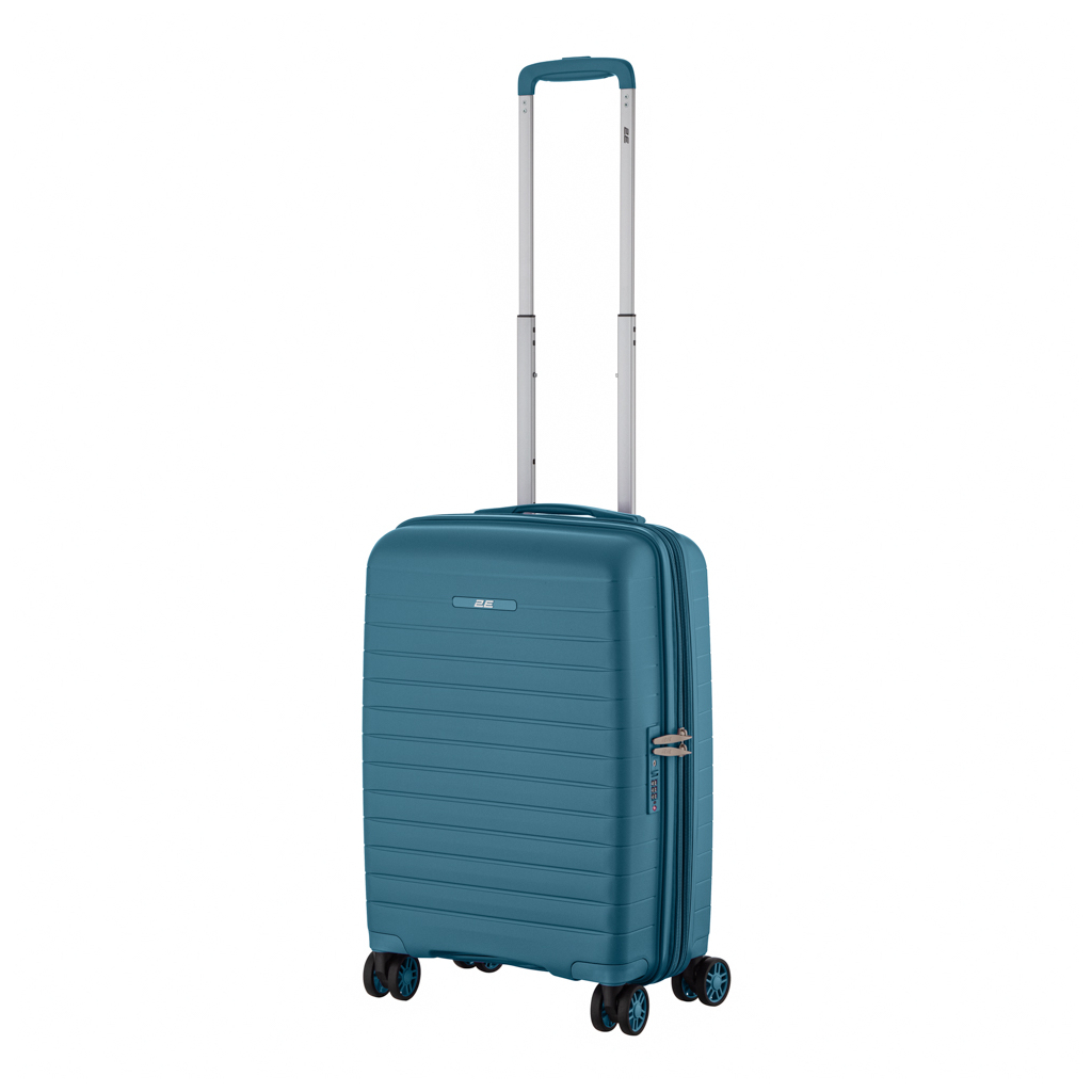 Валіза 2E Aero 35/44 л синя (2E-SPP-AERO-S-TB) - фото 1