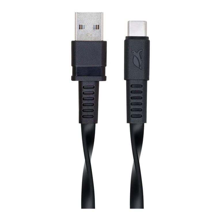 Дата кабель USB 2.0 AM to USB-C 1.2m black RivaCase (PS6002 BK12) - фото 2