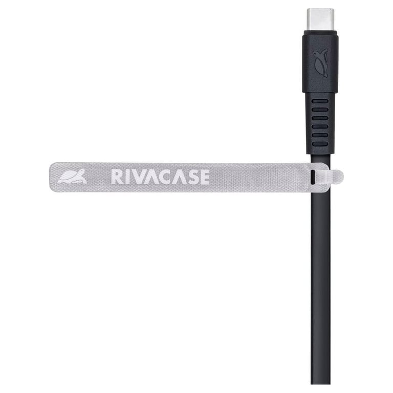Дата кабель USB 2.0 AM to USB-C 1.2m black RivaCase (PS6002 BK12) - фото 3
