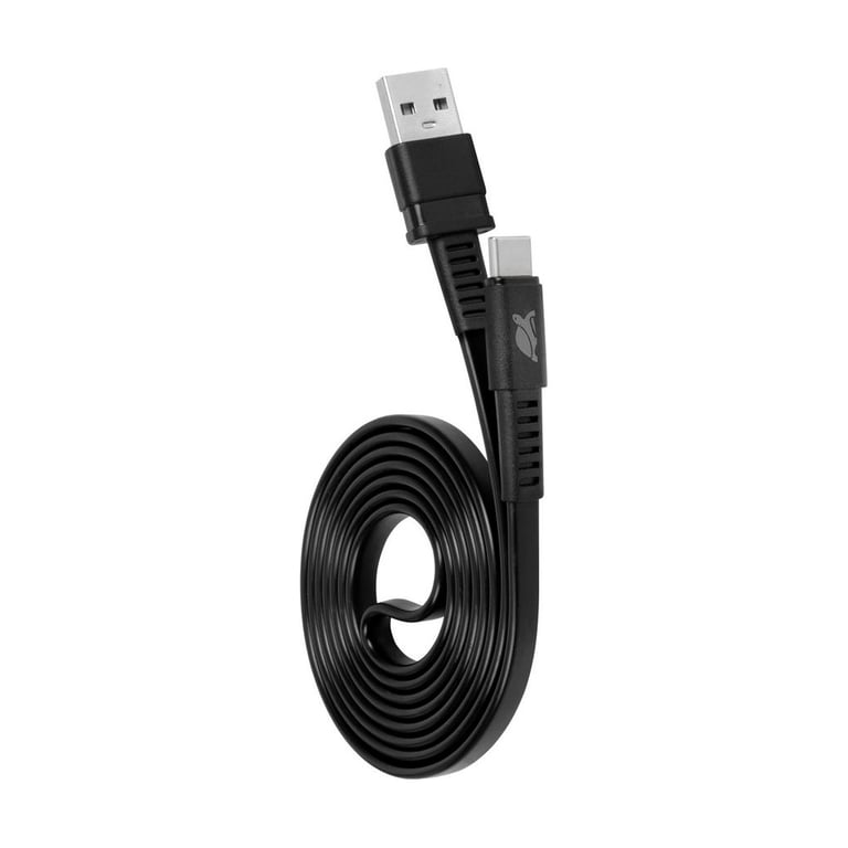 Дата кабель USB 2.0 AM to USB-C 1.2m black RivaCase (PS6002 BK12) - фото 6