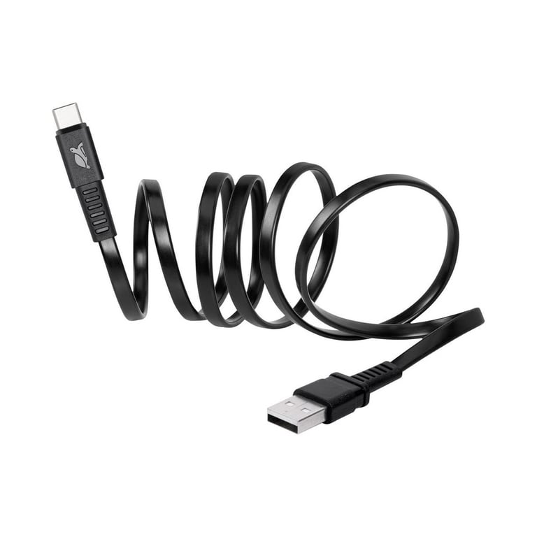 Дата кабель USB 2.0 AM to USB-C 1.2m black RivaCase (PS6002 BK12) - фото 7