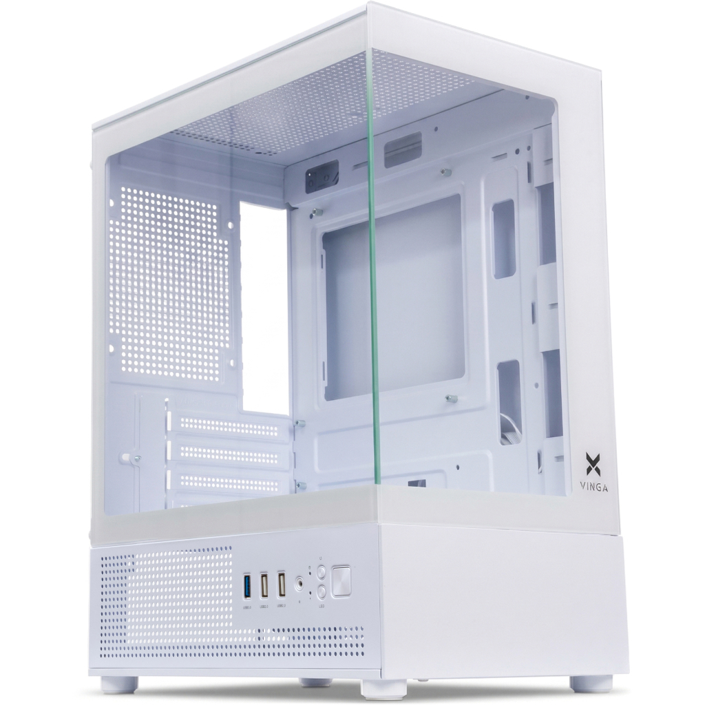 Корпус для ПК Vinga Splinter White - фото 1