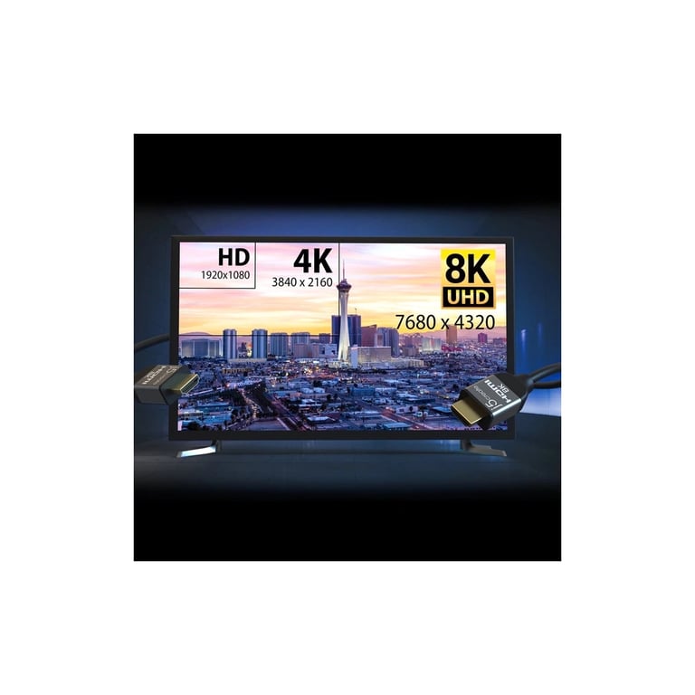Кабель мультимедійний HDMI M to HDMI M 2.0m V2.1 8K 60Hz HDR10 HLG 48Gbp J5create (JDC53-N) - фото 5