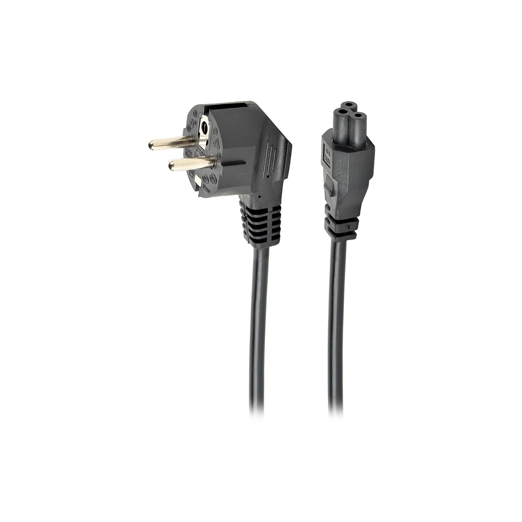 Кабель живлення C5 0.5m 0.75mm2 Cablexpert (PC-186-ML12-0.5M) - фото 1