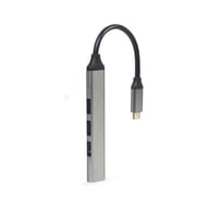 Концентратор Gembird USB-C to 1xUSB 3.1 + 3xUSB 2.0 silver (UHB-CM-U3P1U2P3-03) - фото 2