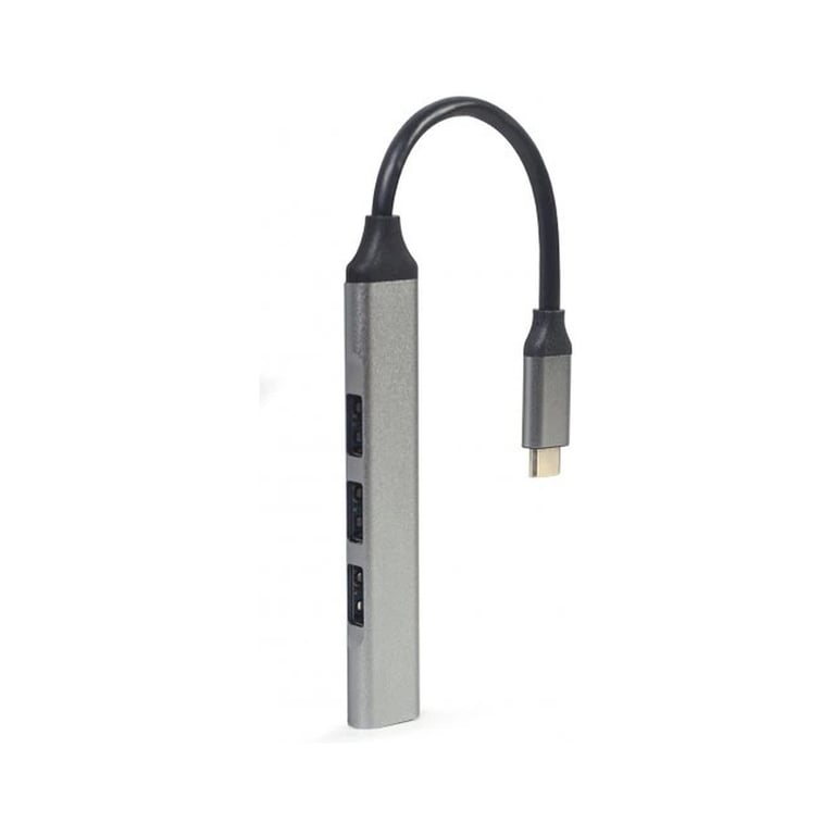 Концентратор Gembird USB-C to 1xUSB 3.1 + 3xUSB 2.0 silver (UHB-CM-U3P1U2P3-03) - фото 2