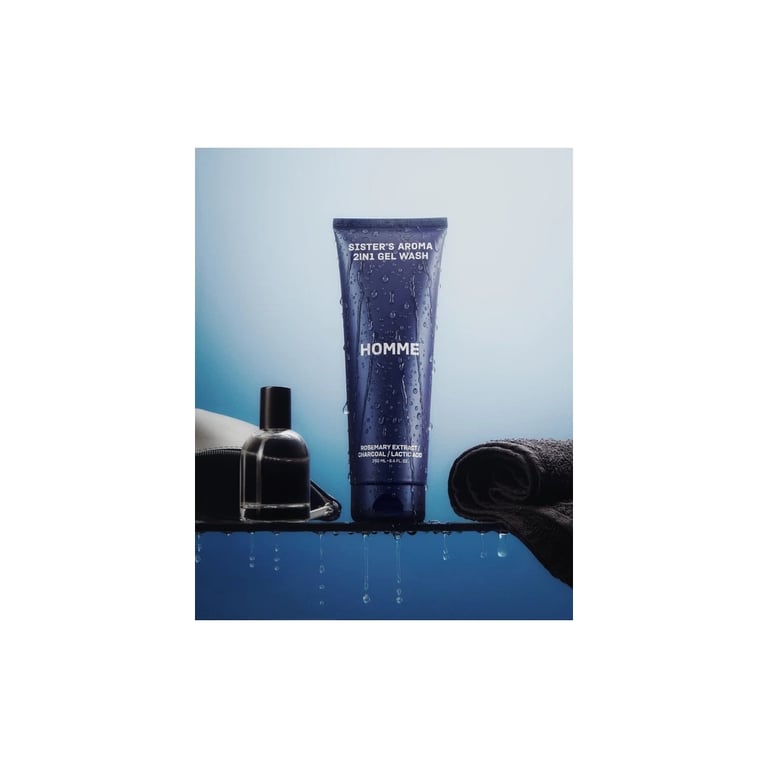 Гель для душу Sister's Aroma 2 in 1 Gel Wash Homme 250 мл (4820227786268) - фото 2