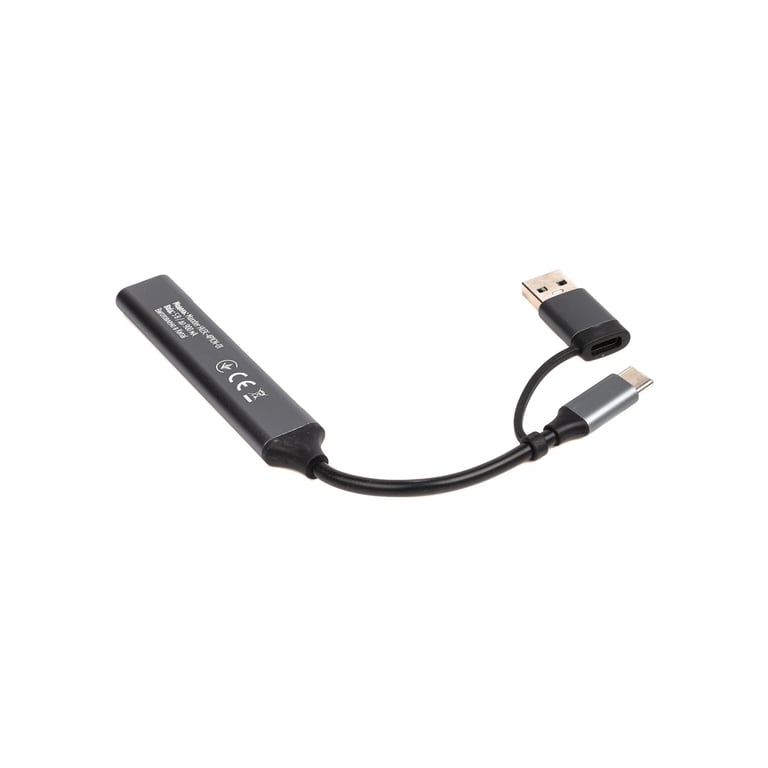 Концентратор Maxxter USB-C + USB-A to 1xUSB 3.0 + 2xUSB 2.0 + 1xUSB-C (HU3C-4P1CN-01) - фото 4