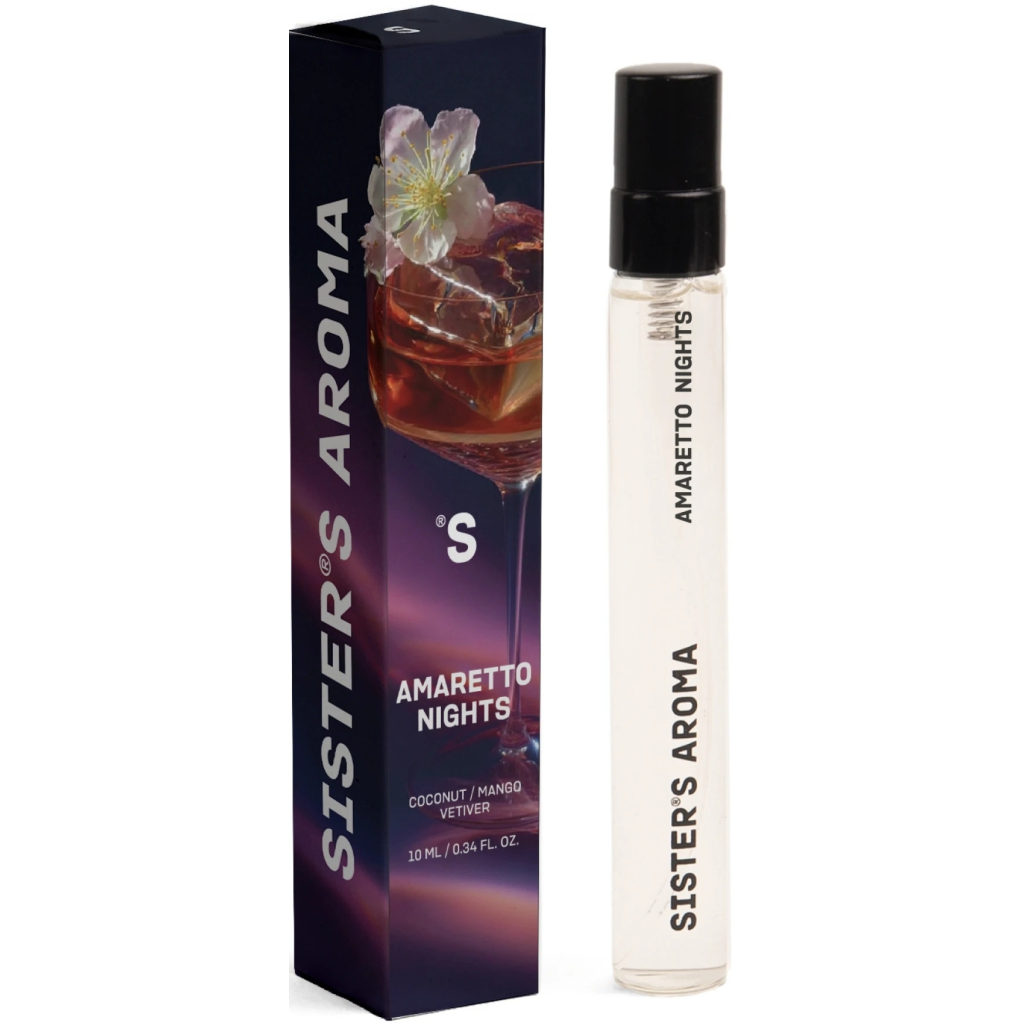 Парфумована вода Sister's Aroma Amaretto Nights Travel 10 мл (4820227785292) - фото 1 Парфумована вода Sister's Aroma Amaretto Nights Travel 10 мл (4820227785292) - фото 1